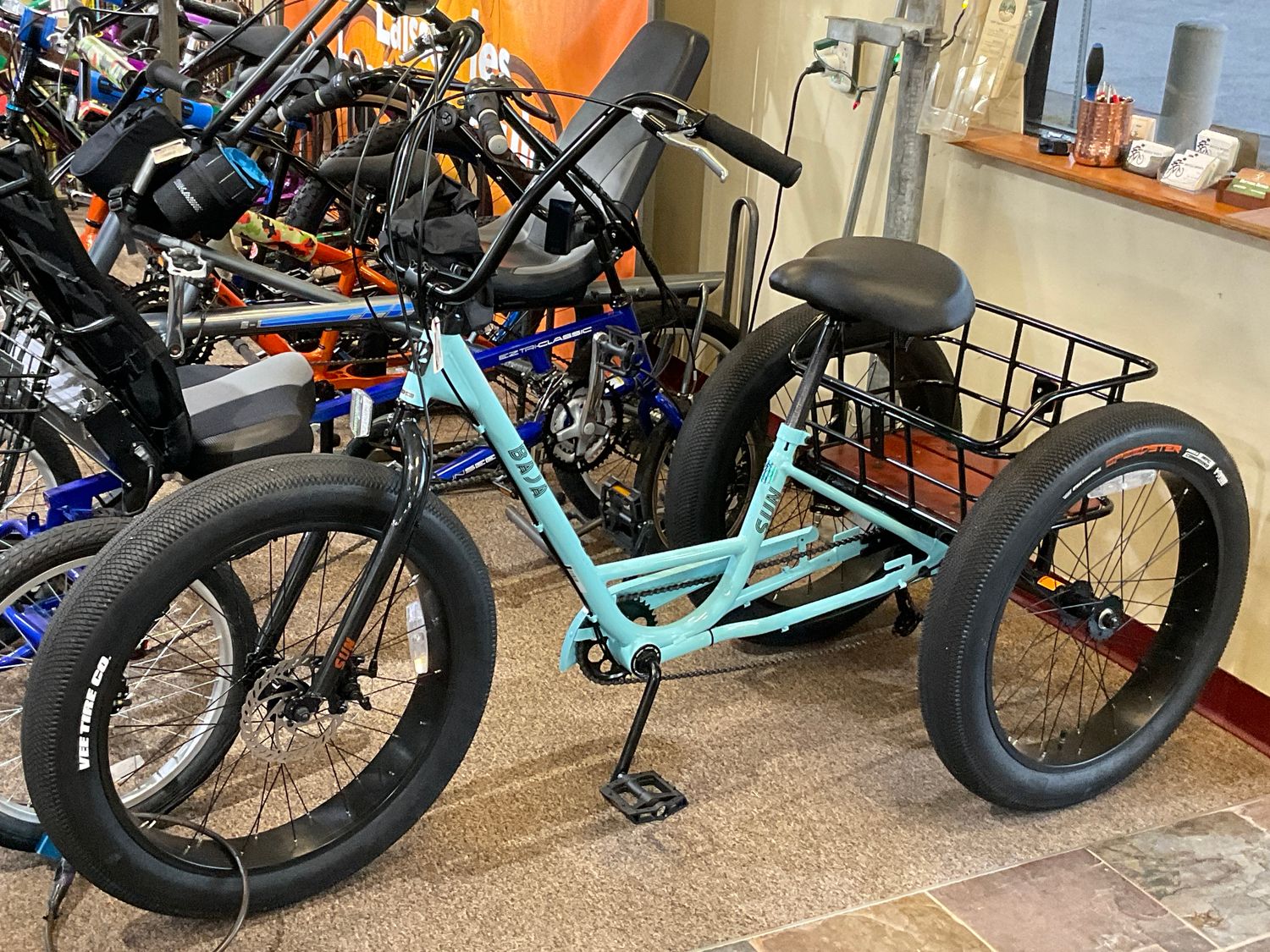 Sun Baja Trike , Color: Aqua