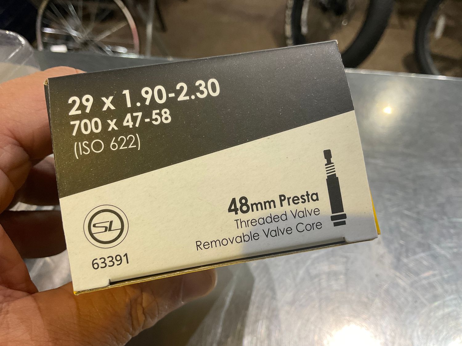 TUBE PV48 29x1.90-2.30 /THRD/RC (700x47-58) FFW51mm