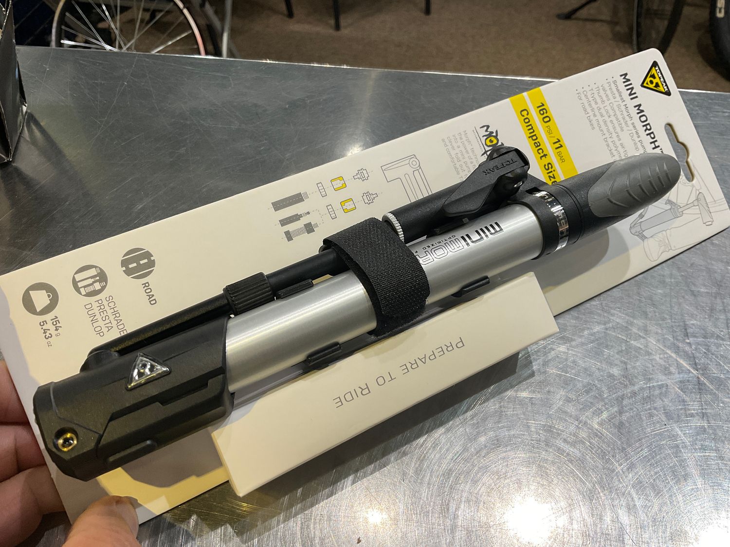 PUMP TOPEAK MINI ROAD MORPH