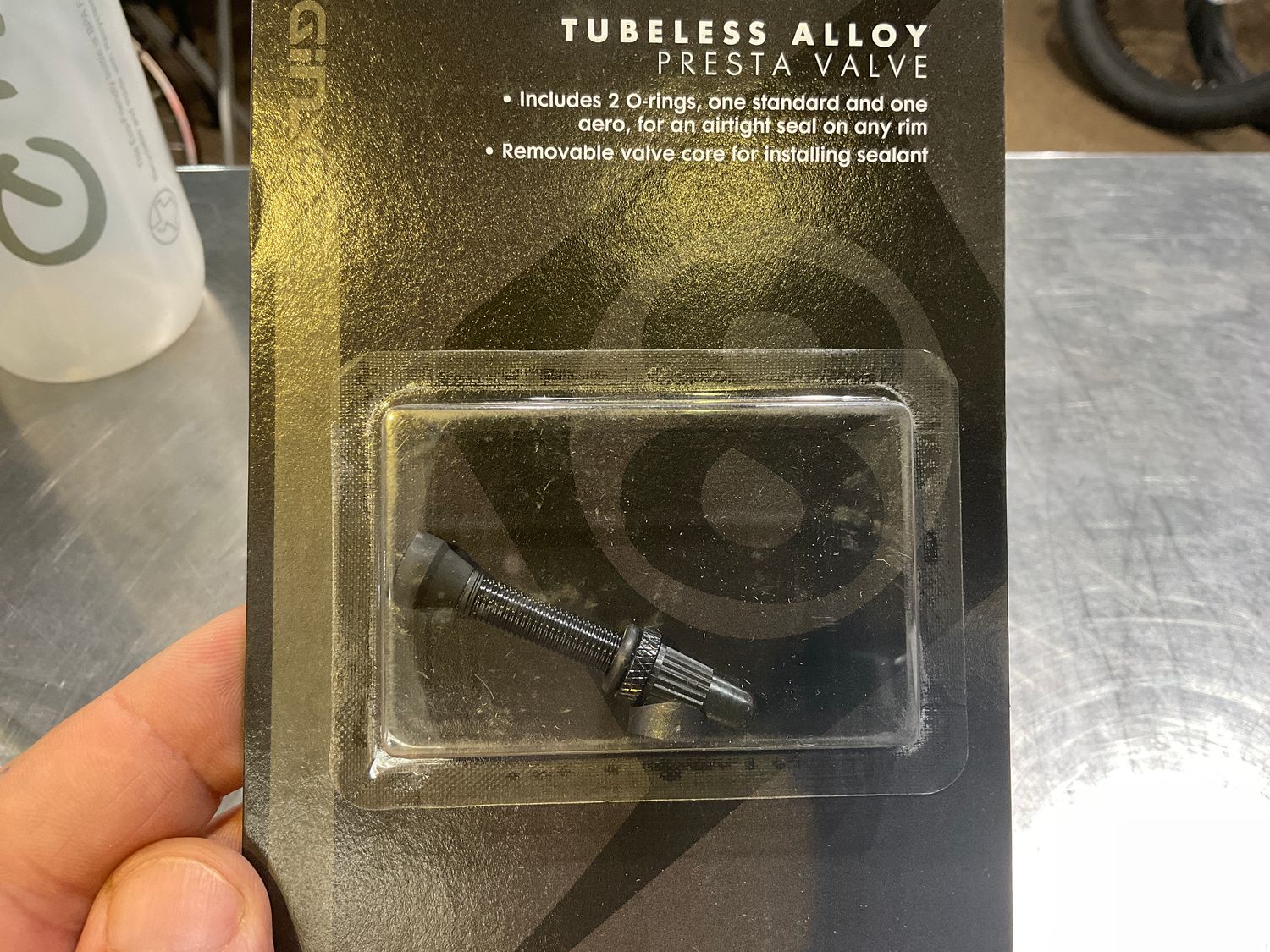 VALVE TUBELESS OR8 ALY PV 35mm BK