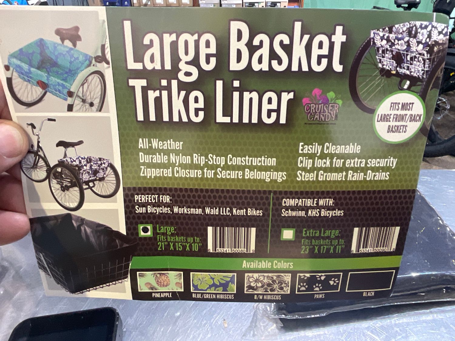 BASKET LINER C-CANDY TRIKE BK