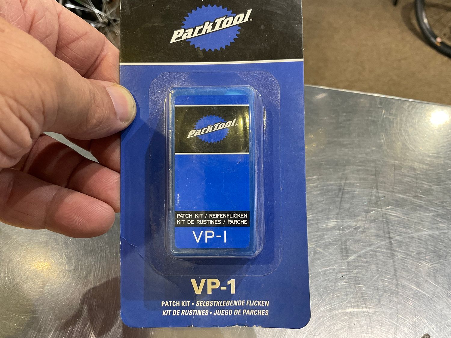 Park Tool VP-1, Vulcanizing Patch Kit, Each