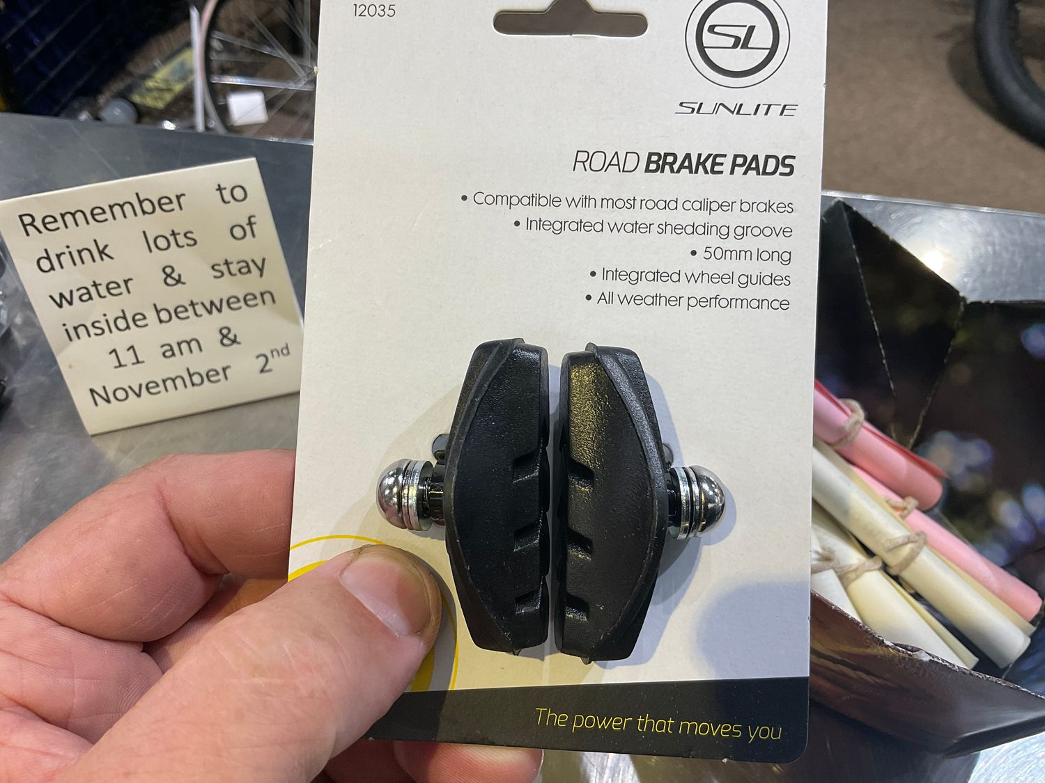 BRAKE SHOES SUNLT ROAD HI-PERF PR