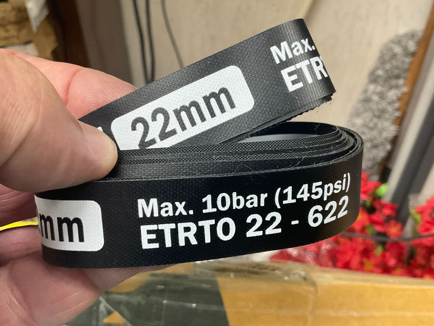 RIM STRIP VELOX 700c/29in 22mm BK HP EA