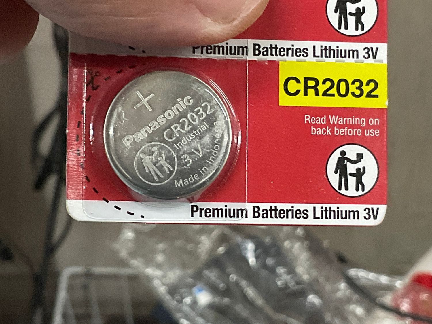 COMP PART CATEYE 1665150 BATTERY CR2032