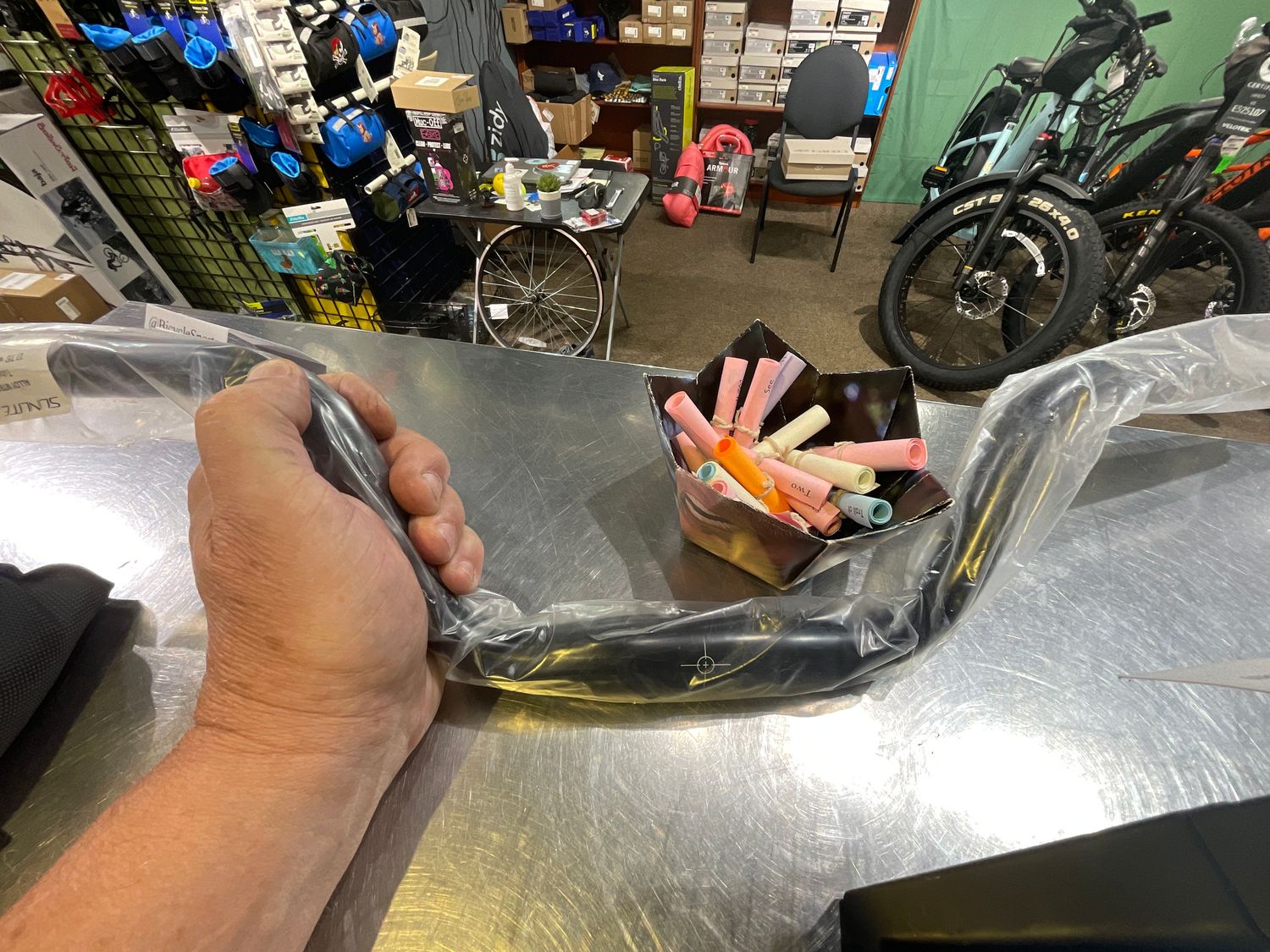 HBAR SUNLT MTB 5in RISE 31.8 ALY BK