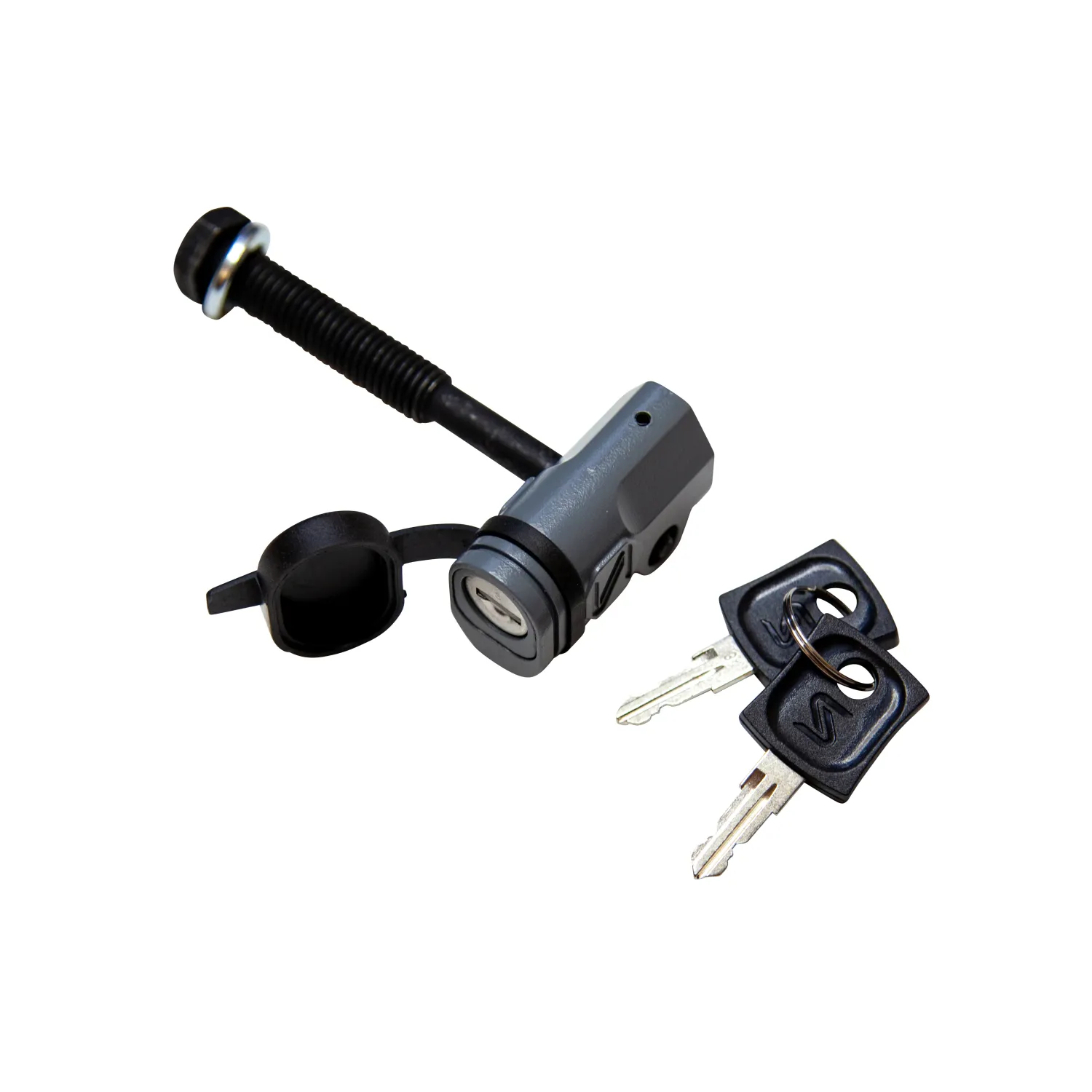 Saris Threaded Locking Hitch Tite: Fits 1 1/4&quot; and 2&quot; Receivers