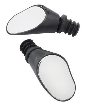 MIRROR SPRINTECH DROP BAR-PAIR L&amp;R BLK