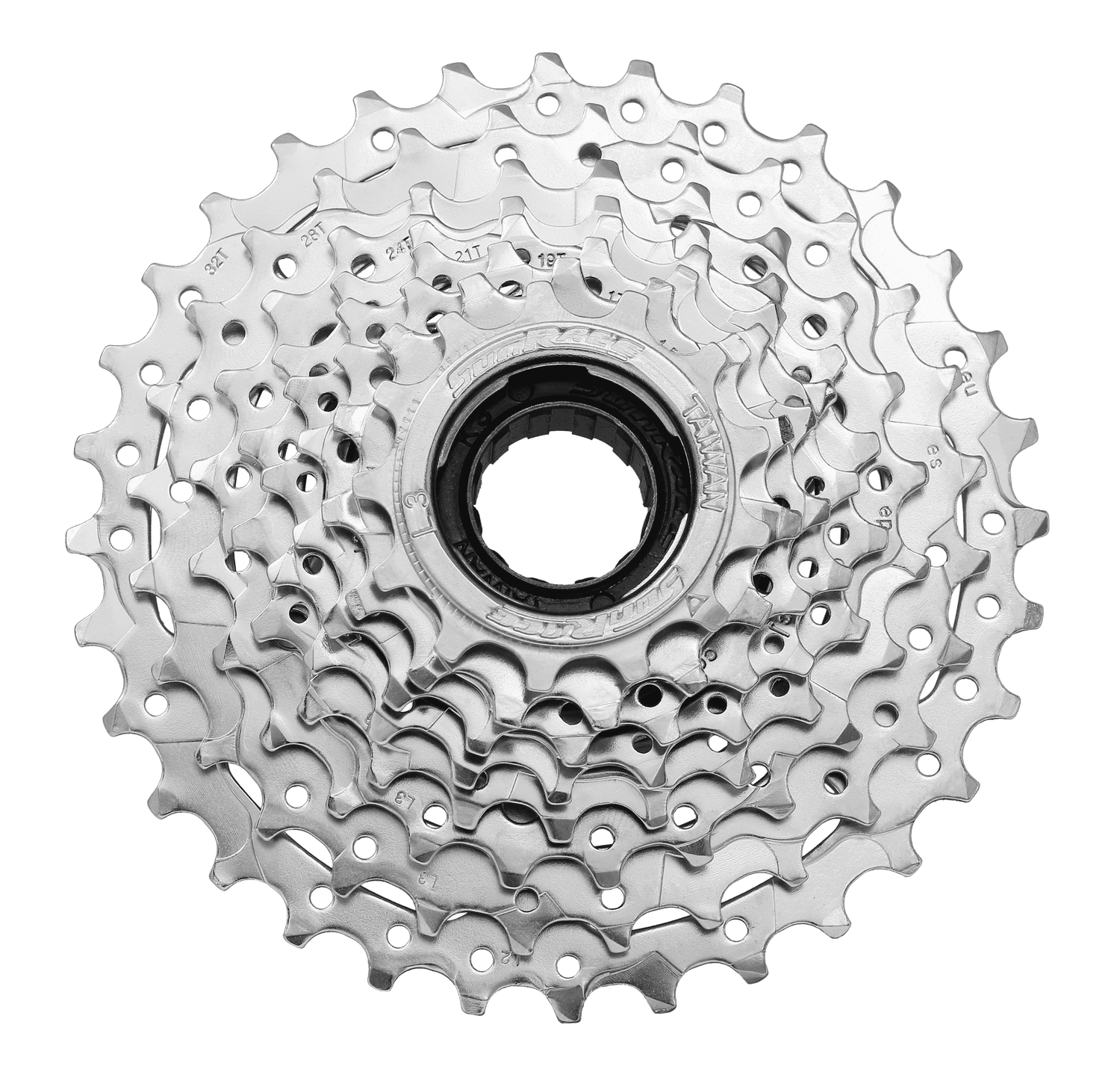 SUNRACE FW 8 SPEED 13-32T CHROME