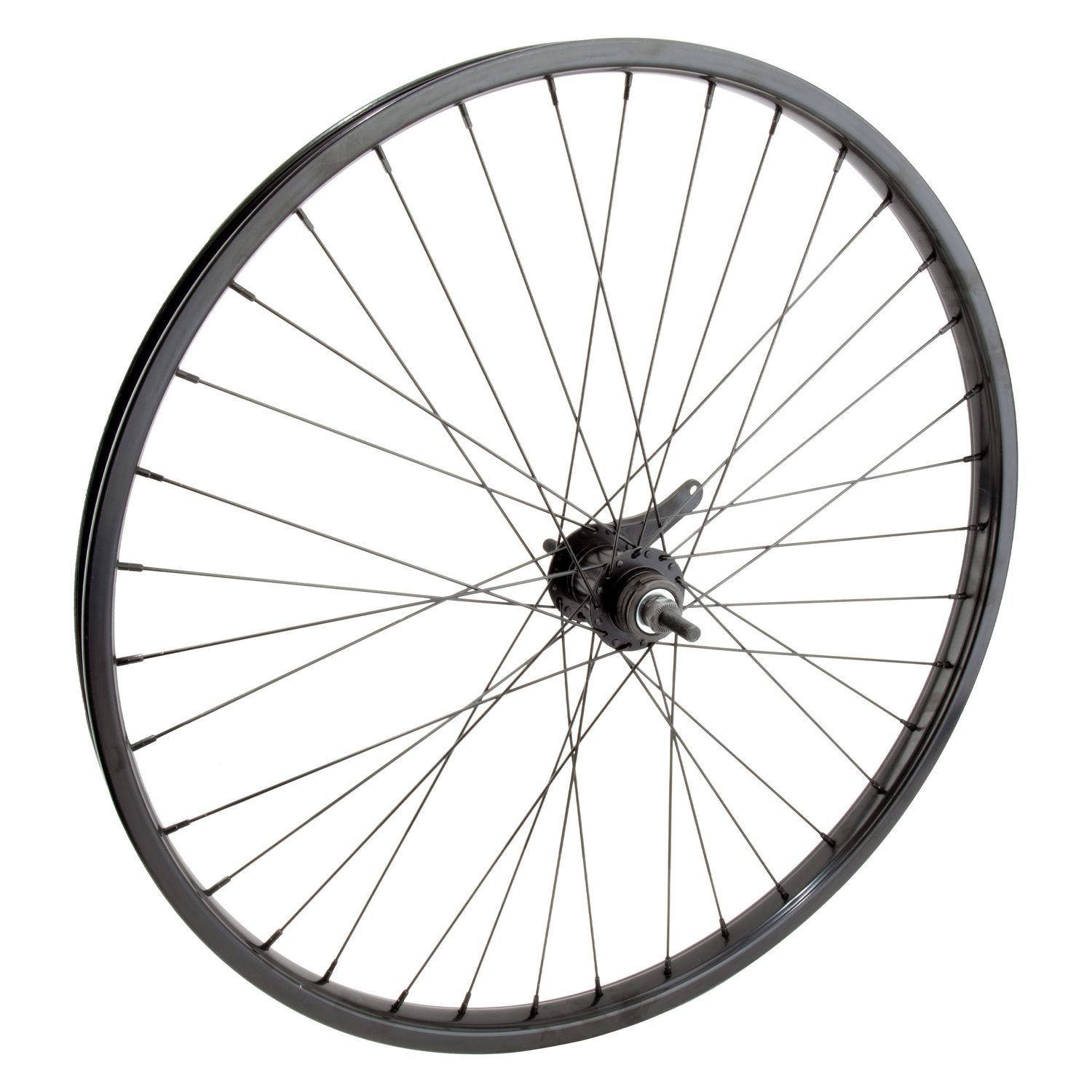 WHL RR 26x1.75 559x25 STL BK 36 KT CB 110mm 14gBK w/TRIM KIT