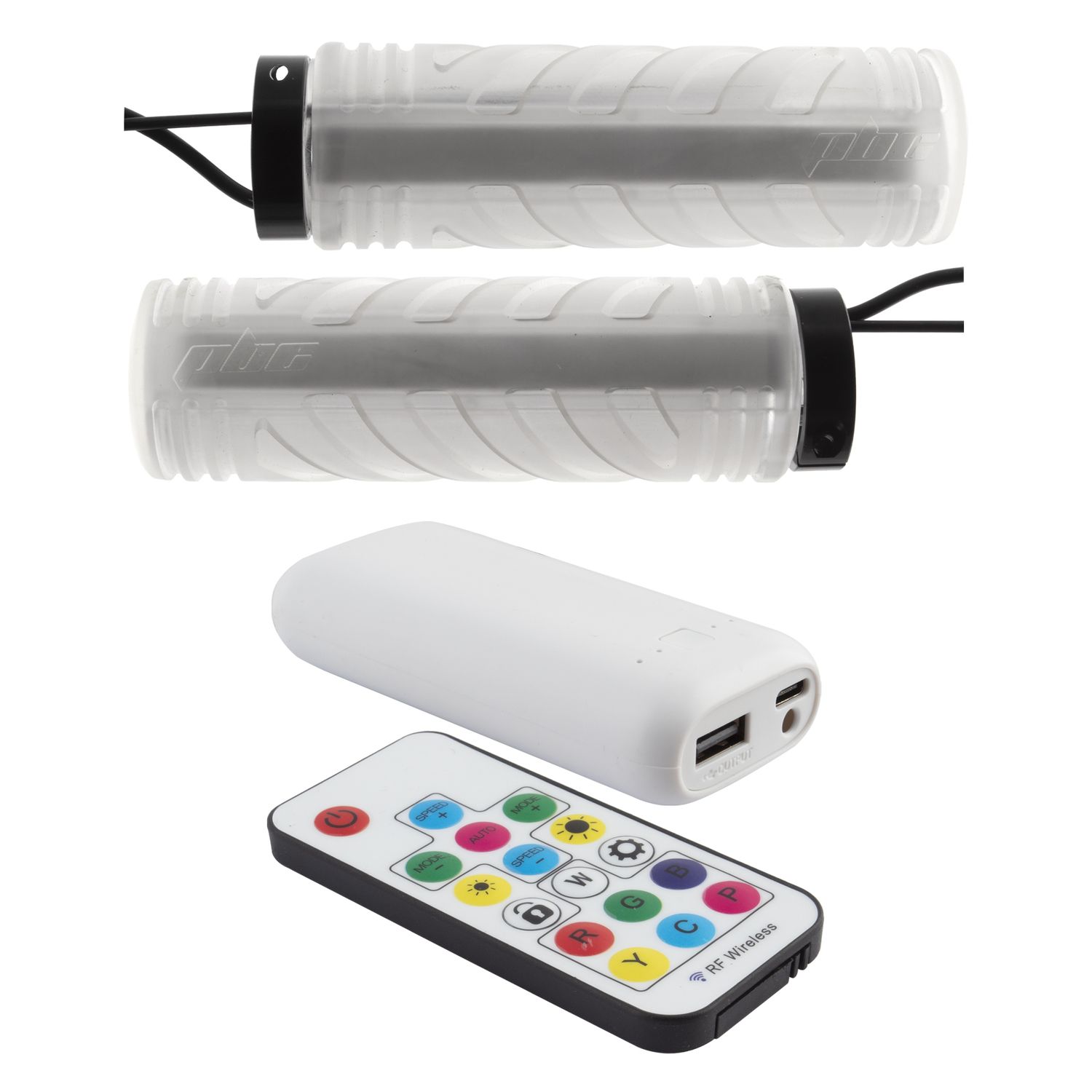GRIPS Blips, LockOn, LightUp Clear, ReChargable