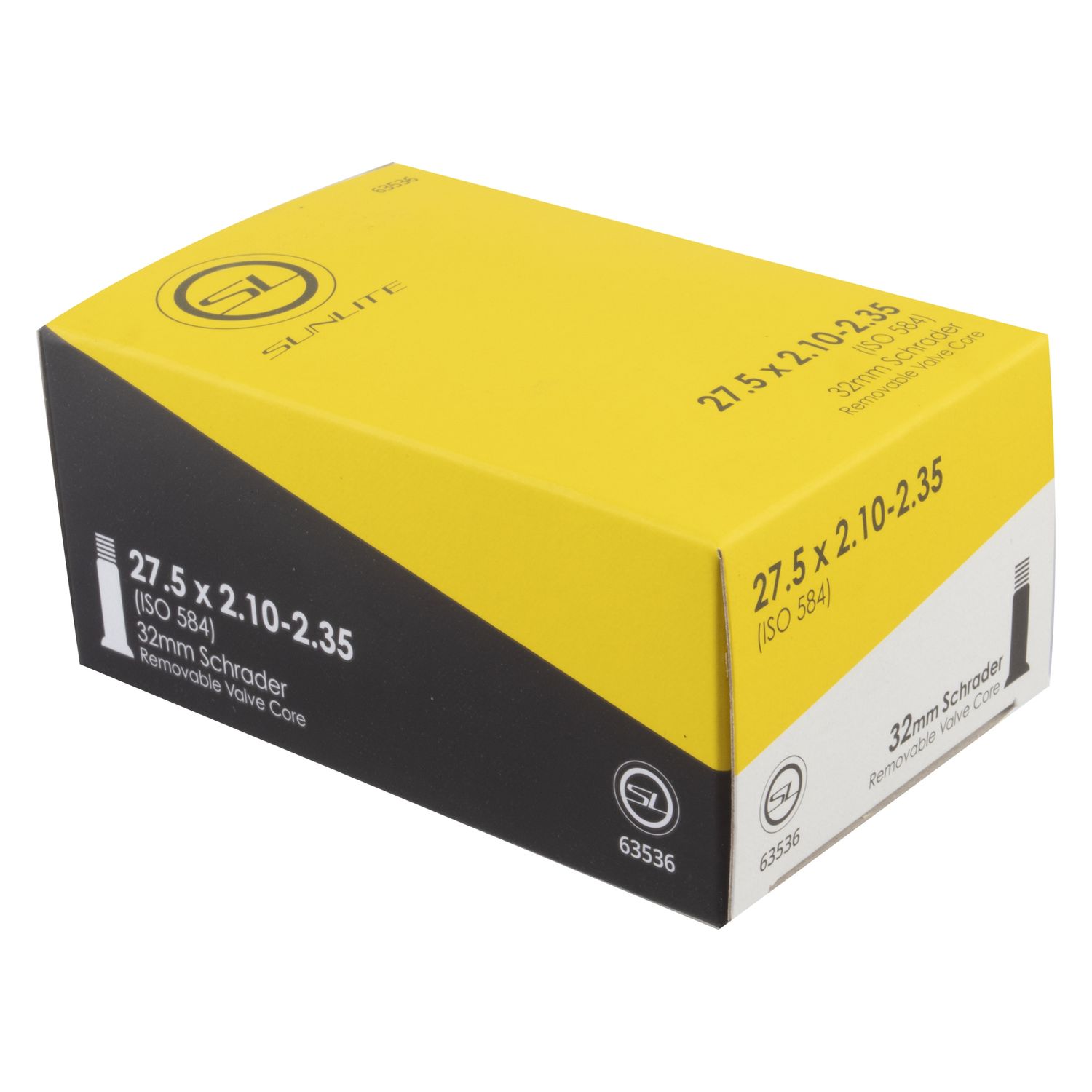 TUBE SUNLT 27.5x2.10-2.35 SV32 FFW56mm