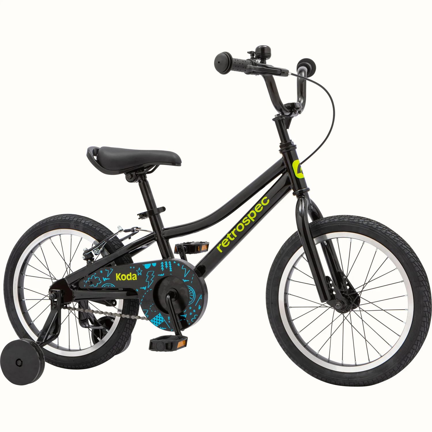 Retrospec Koda 16&quot;  (4-6 yrs) - Black Neon