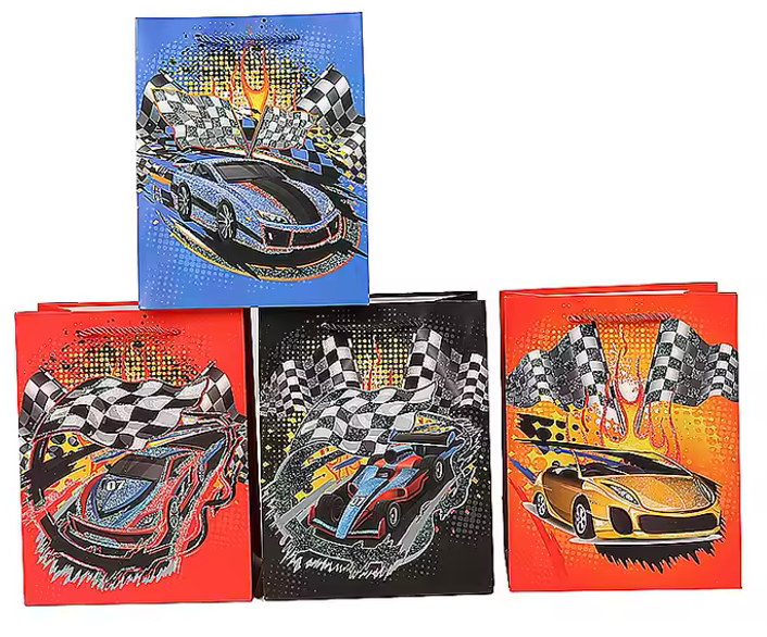 Hot wheels - Race Car Gift Bag Boys/Men any celebration