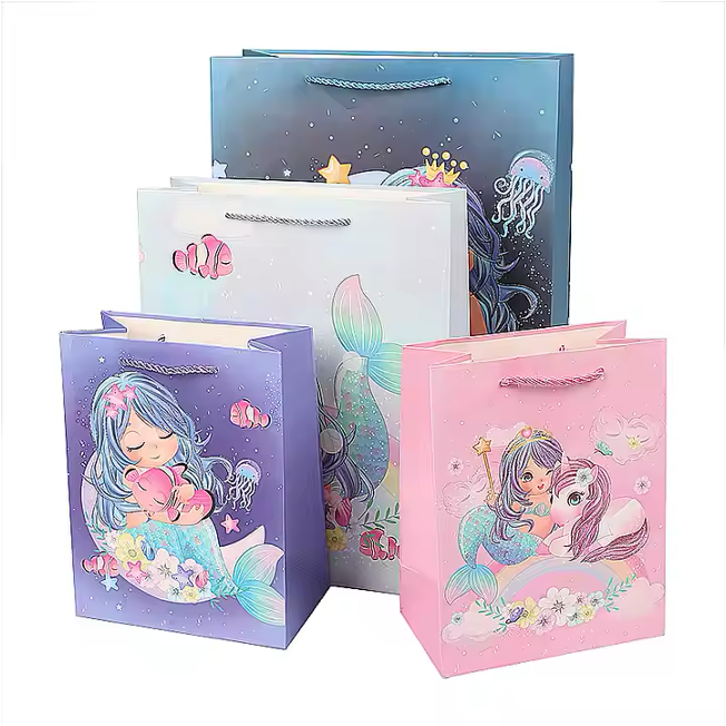 Gift Bags Anniversary, Birthday, Get well, Glitter details