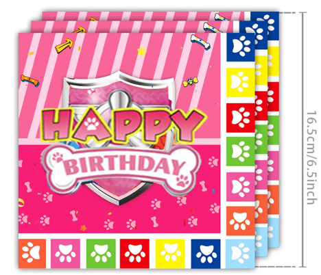 Paw Patrol Paper Napkins, 20 pcs 6