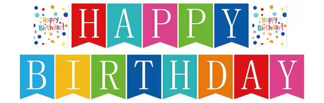 Happy Birthday Banner