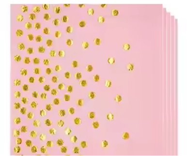 Pink Gold Dot