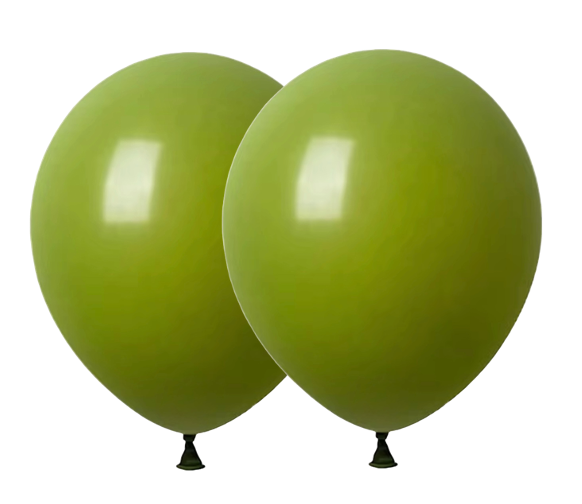 Matcha Retro Latex Balloon 12 in