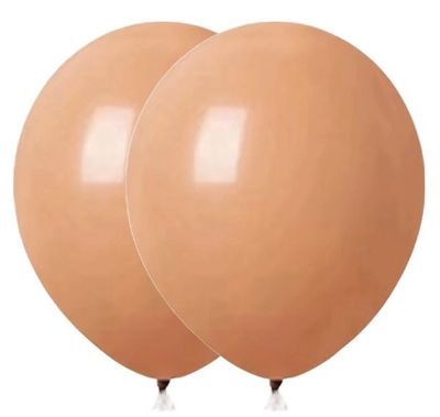 Warm Pink Retro Latex Balloon 12 in