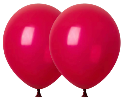 Crystal Fuchsia Standard Latex Balloon 12 in