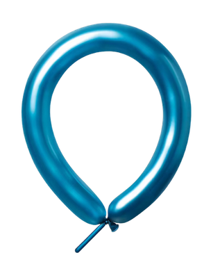 Chrome Blue 260 Long Balloons