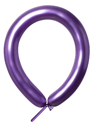 Chrome Purple 260 Long Balloons