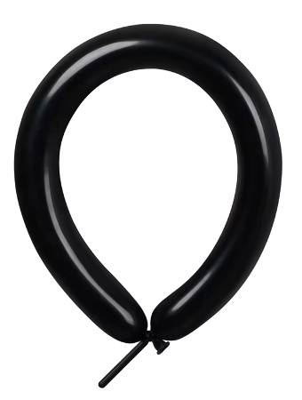 Black 260 Standard Long Balloons