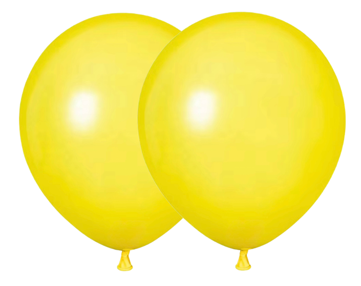 Yellow Standard Latex Balloon Bag 12&quot;