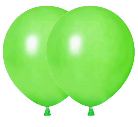 Lime Green Standard Latex Balloon 12 in