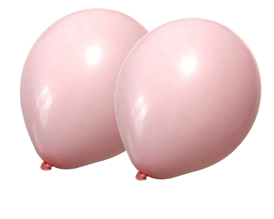 Pink Macaron Latex Balloon 12 in