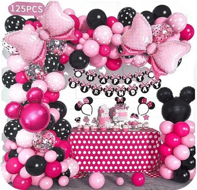 Minnie Balloons Garland