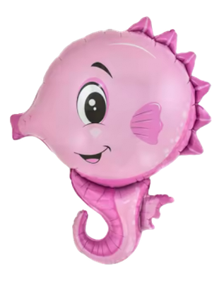 Seahorse Foil Balloon Helium Filled, 31&quot;
