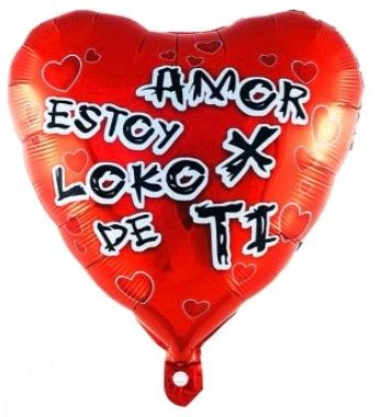 Amor  Foil Balloon Helium Filled 18&quot;