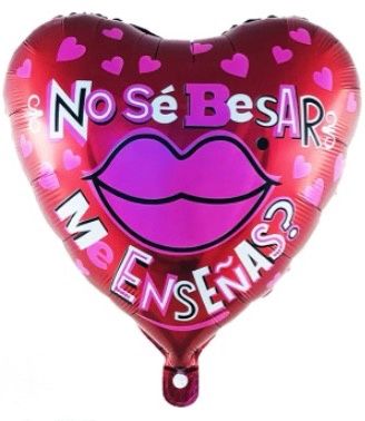 Me Enseñas?  Foil Balloon Helium Filled 18&quot;