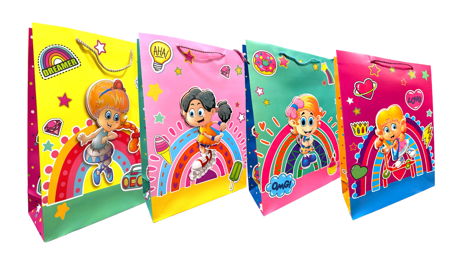 3D Girl Gift Bag any celebration
