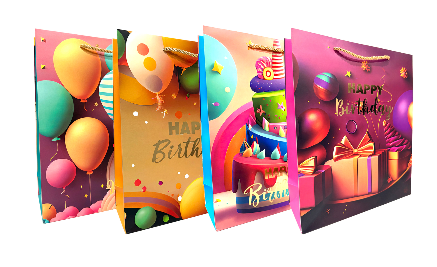 Gift Bags Happy Birthday