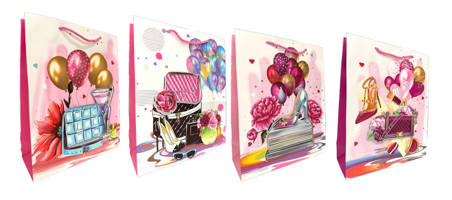 Gift Bag Any Celebration, Birthday For Fashion Girl