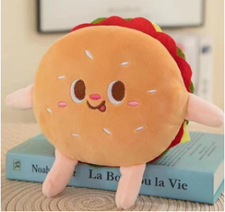 Hamburger Plush Toy