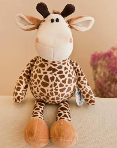 Jungle Animal Plush toy, Color: Giraffe