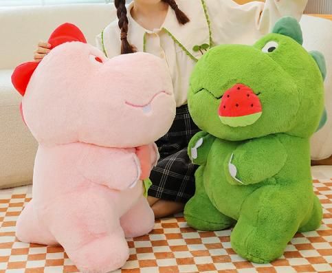 Dinosaur Plush Toy, Color: Pink