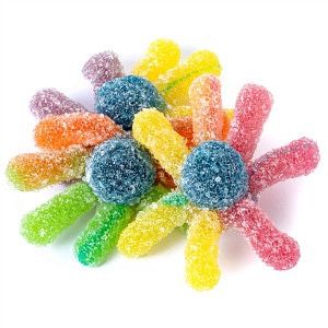 GUMMY SOUR OCTOPUS 1/4 lb