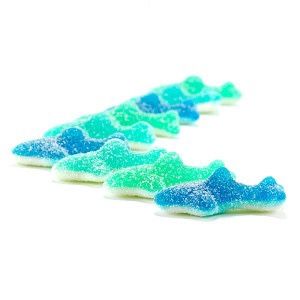 SOUR SHARKS 1/4 lb