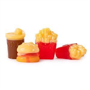 GUMMY FAST FOOD 3D GUMMIES 1/4 lb