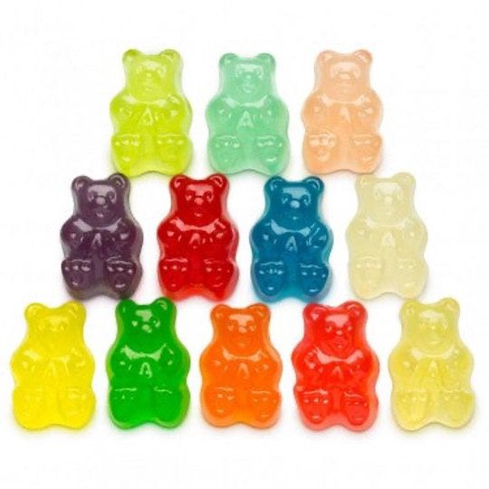 GUMMY BEARS FRUIT 1/4lb