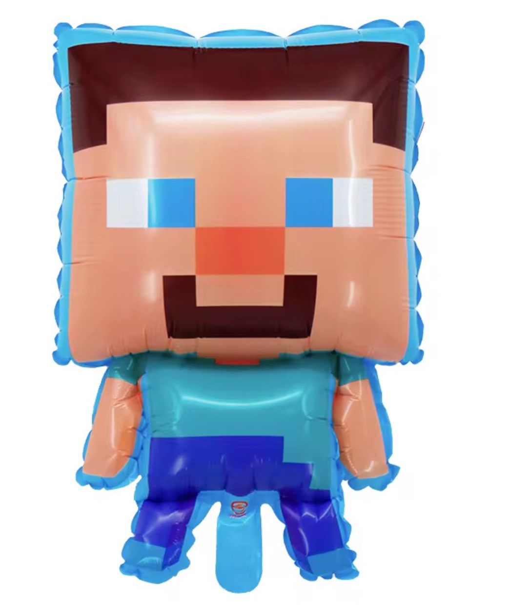Minecraft Steve Foil Balloon Helium Filled, 26&quot;