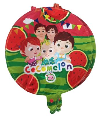 Cocomelon Foil Balloon Helium Filled, 18&quot;