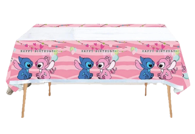 Pink Stitch Tablecloth