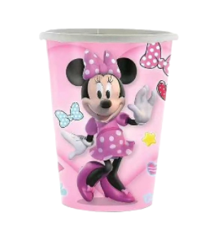 Minnie Paper Cups 9oz, 10pcs