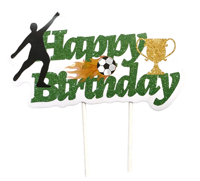 Soccer Cake Topper